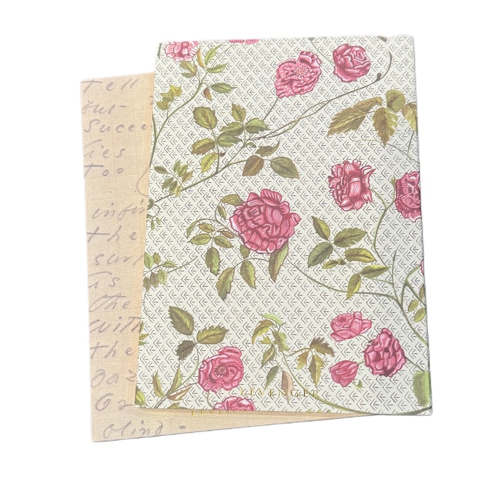 Two New Notebooks Floral Journal